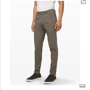 NWT Men’s Lululemon ABC To Dye For pant 34